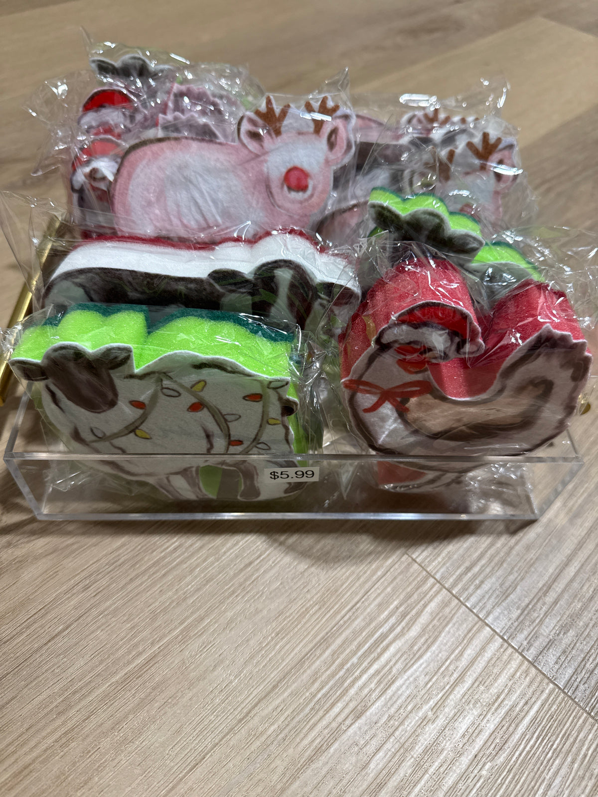 Christmas Farm Animal Sponge