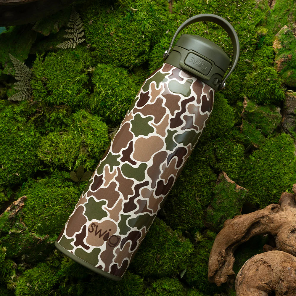 Hunting Camo Leakproof EZ Fill Bottle 32oz