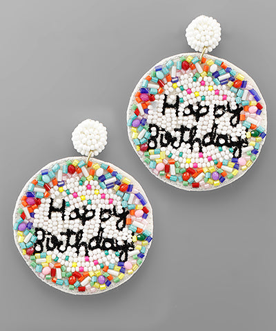 Birthday Earrings