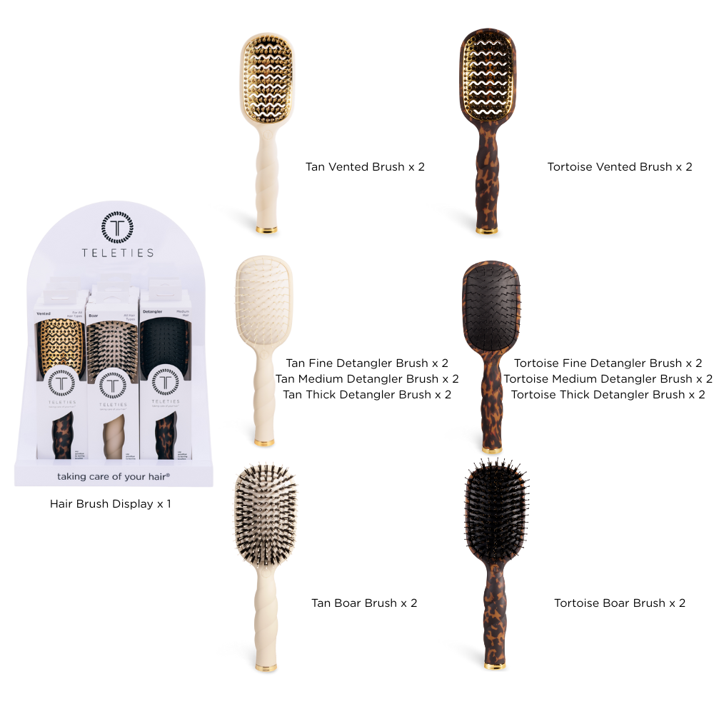 Teleties Hair Brush
