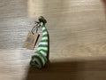 Striped hat topper