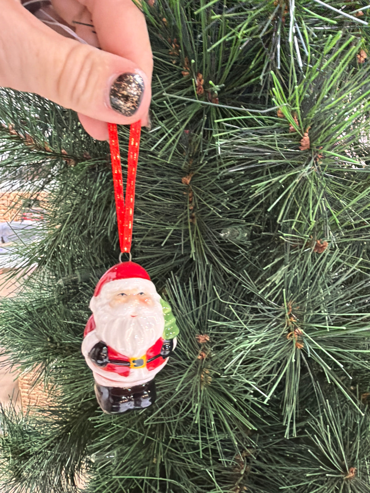 Santa Ornament