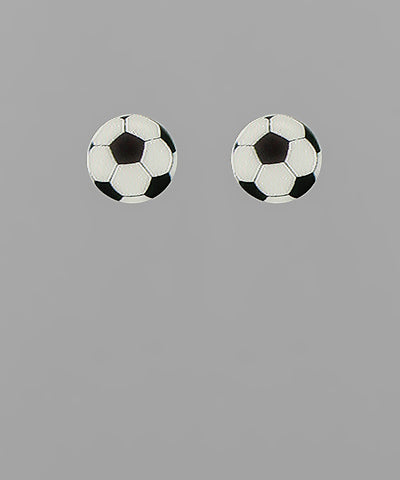 Sports Glitter Studs