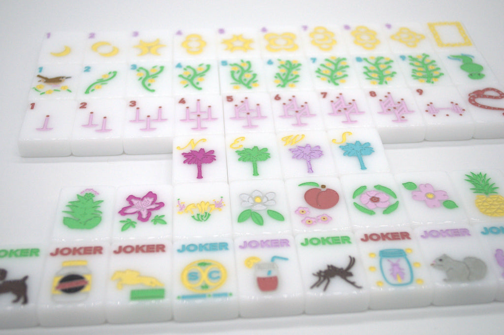 "Palmetto Tiles" SC Inspired Mahjong Set