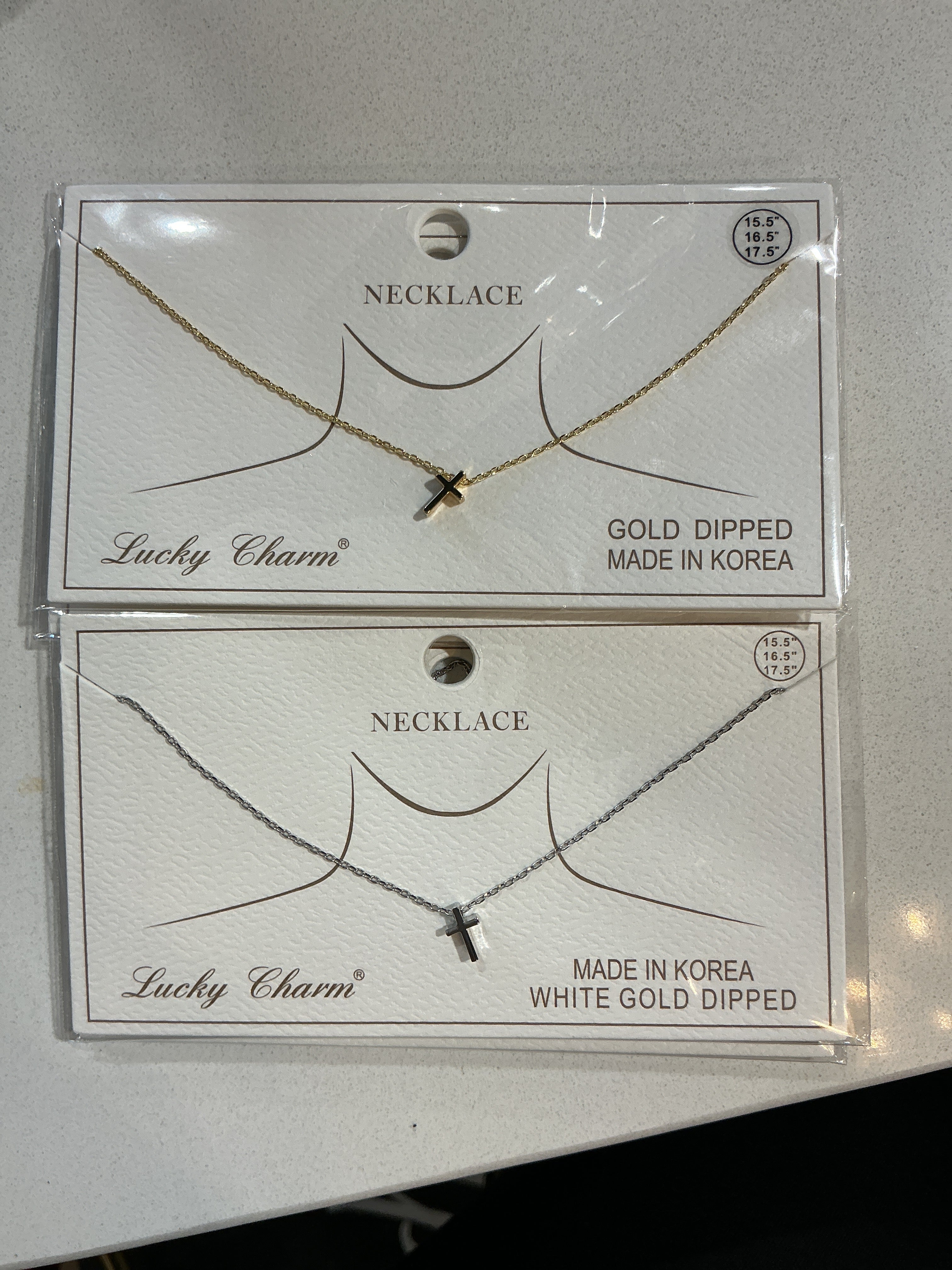 Small Cross Necklace