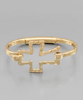 Clasp Cross Bracelet