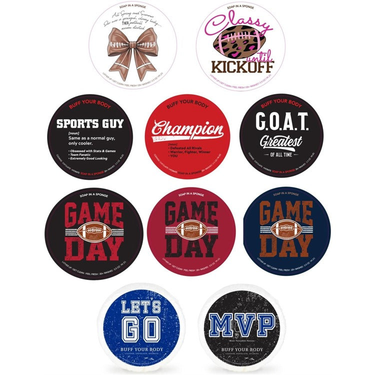 Caren Gameday Sponge Collection