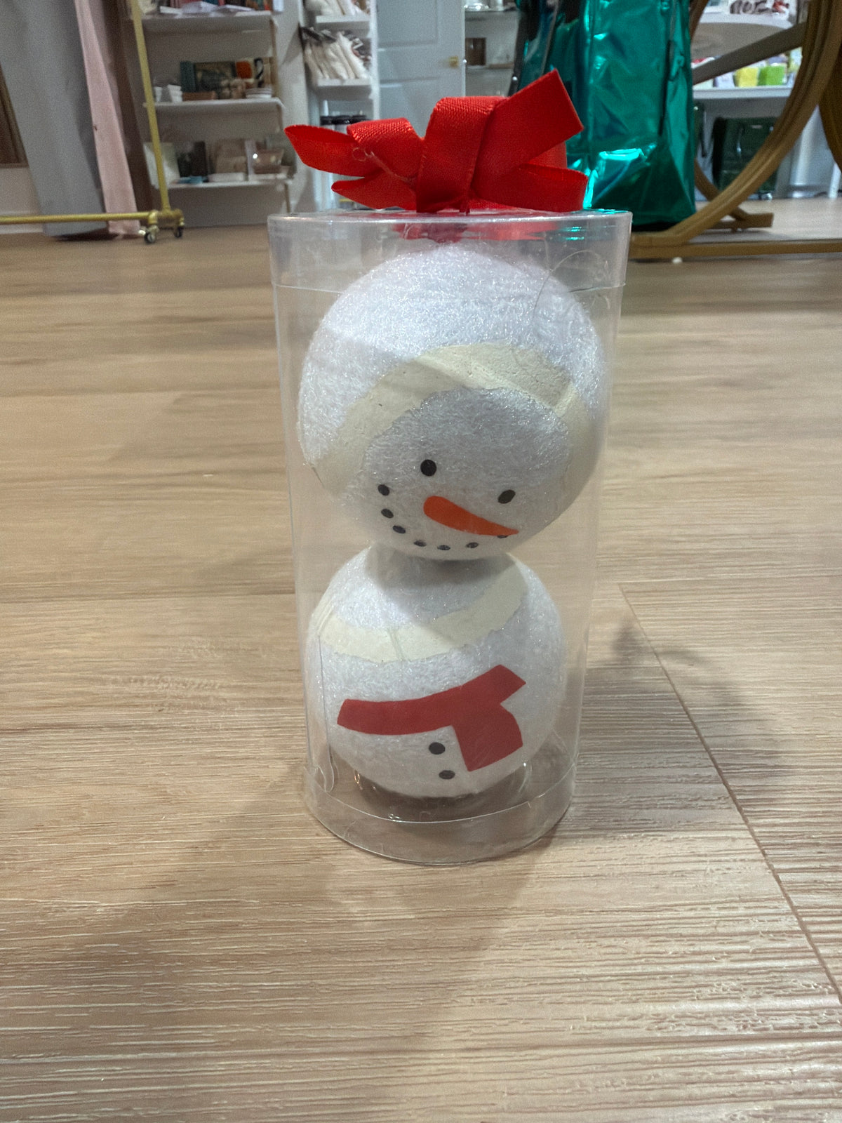 Snowman Xmas Tennis Ball