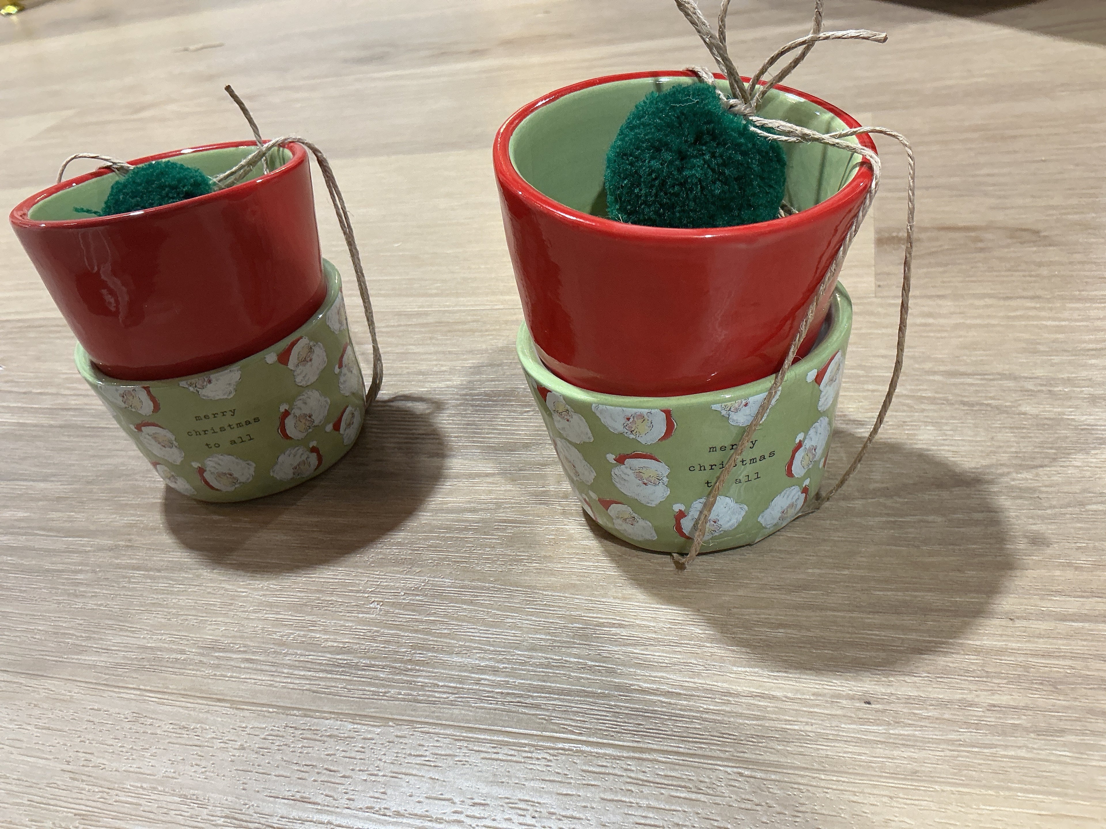 Santa tidbit set