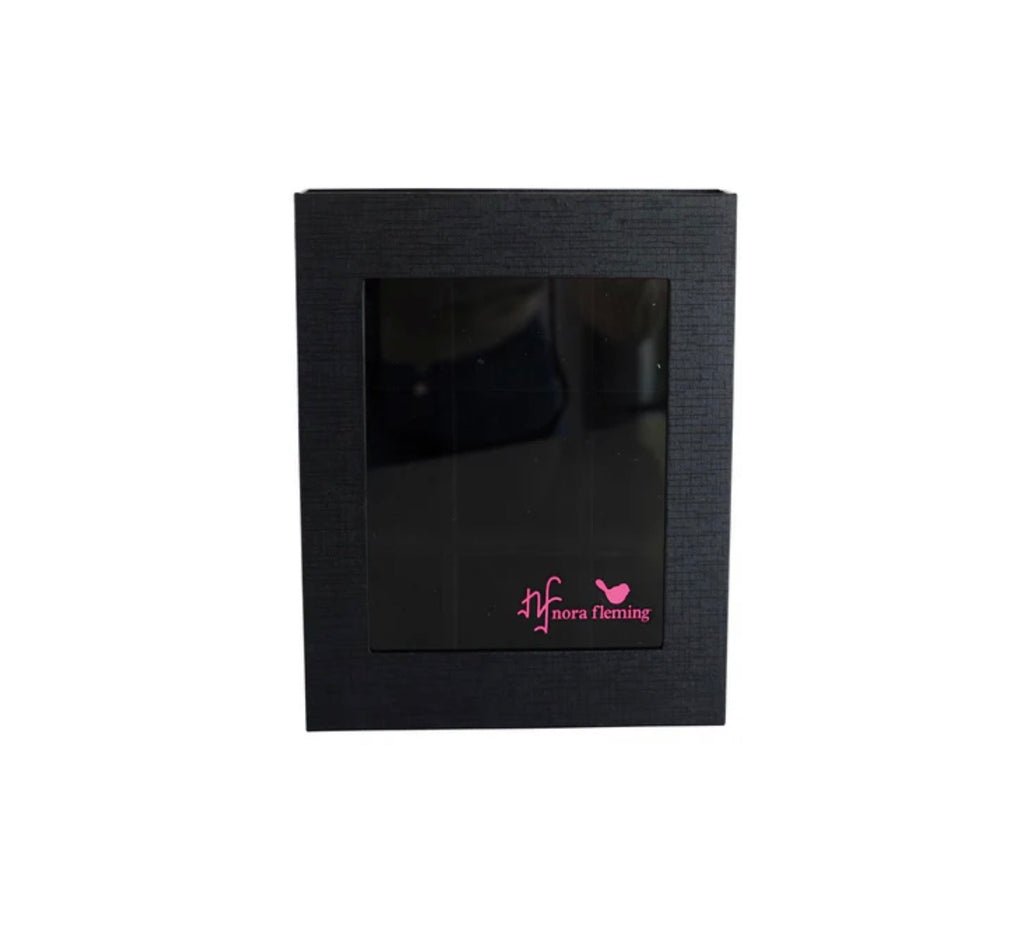 Nora Fleming 9 Piece Black Keepsake Box