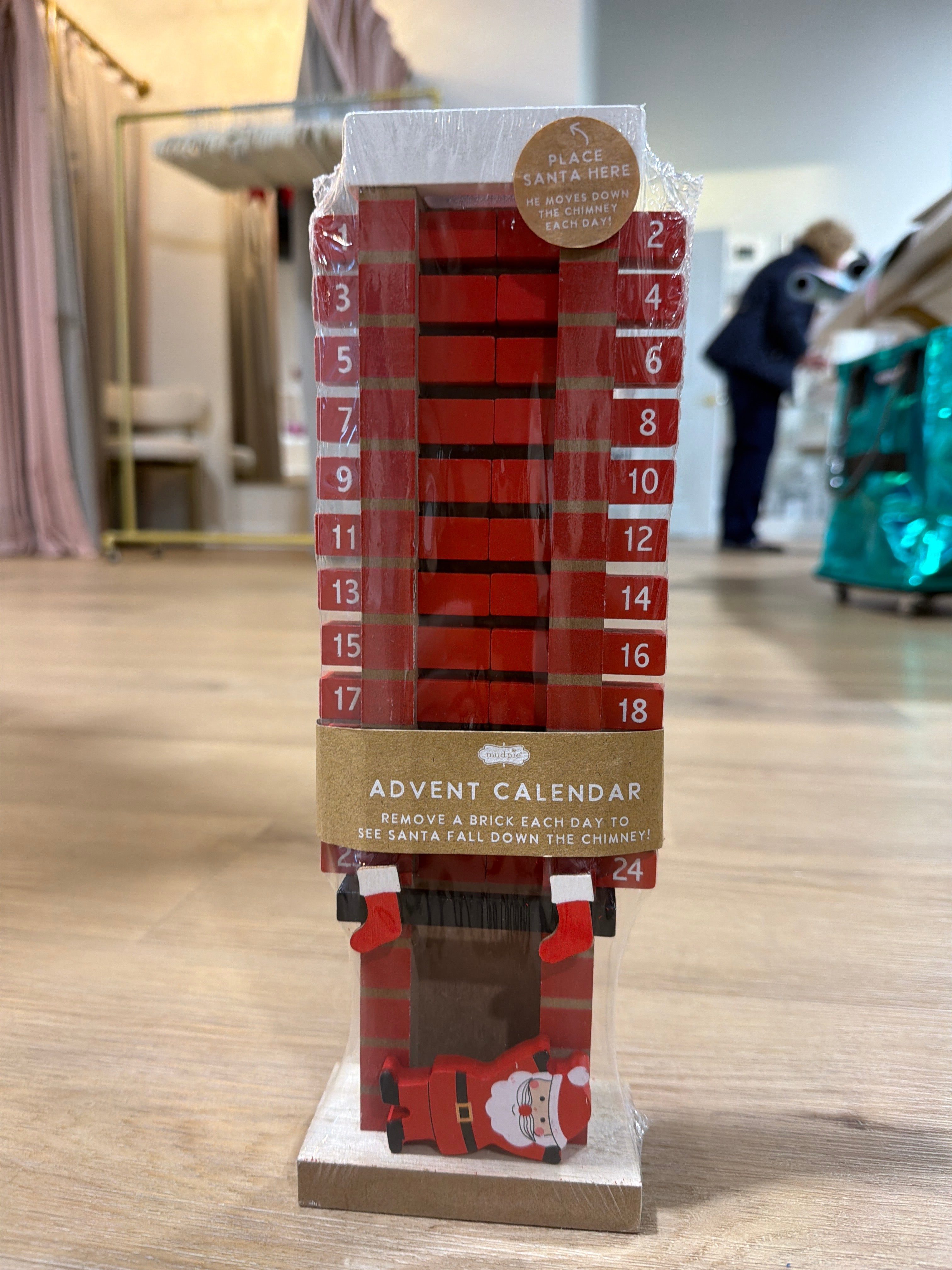 Santa Chimney Advent Calendar