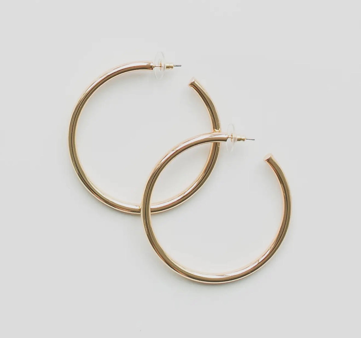 Salem Gold Shiny Earrings