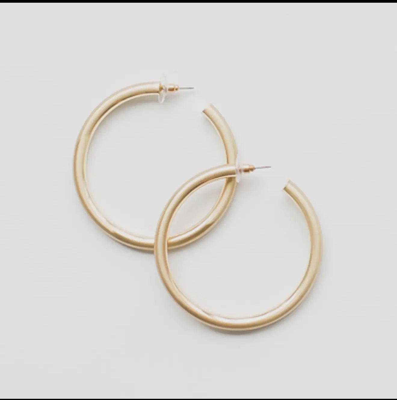 Salem Gold Hoop Earrings