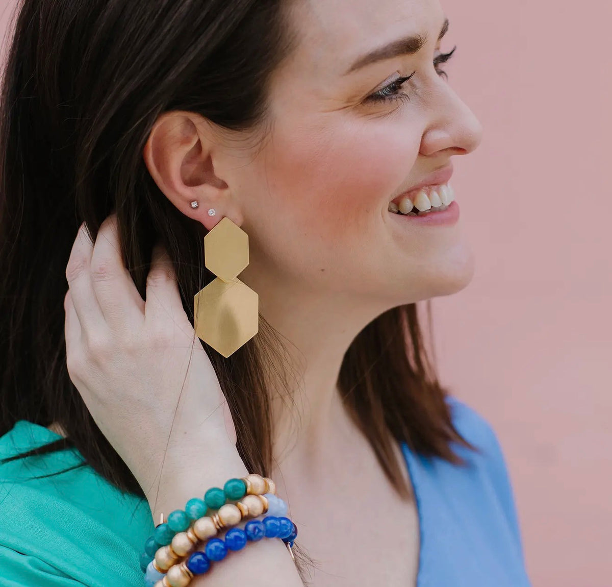 Strasburg Gold Earring