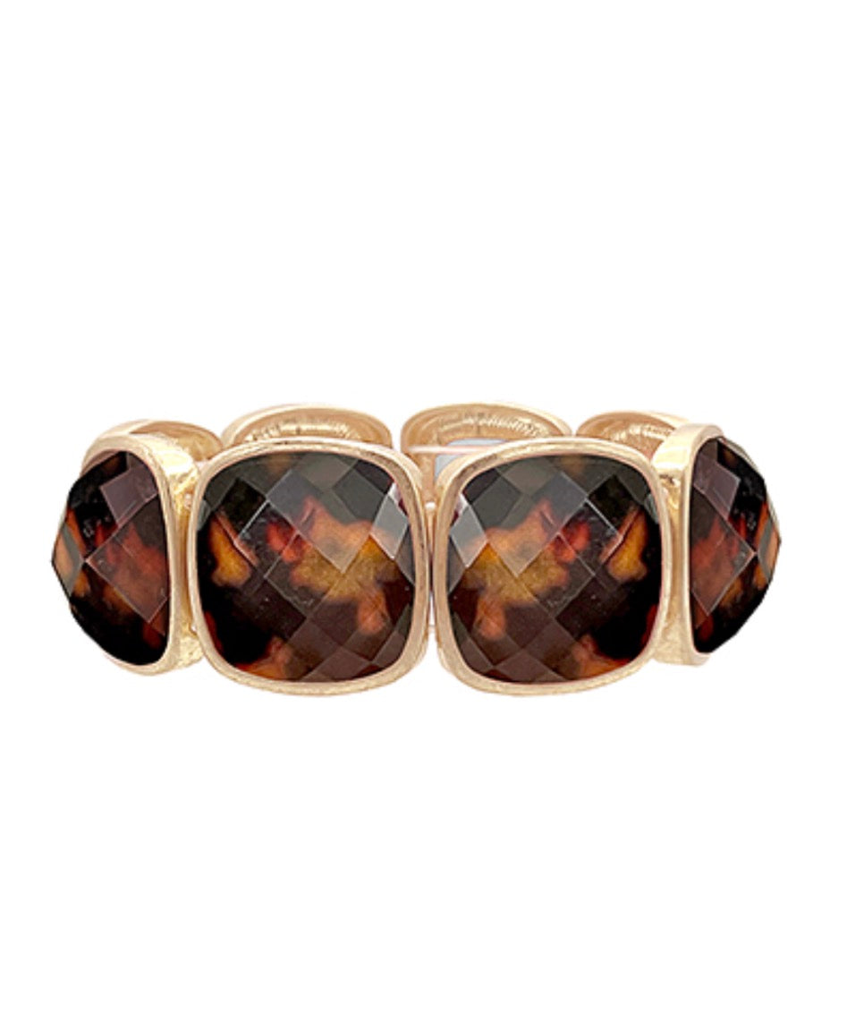 Bold Faced Tortoise Bracelet