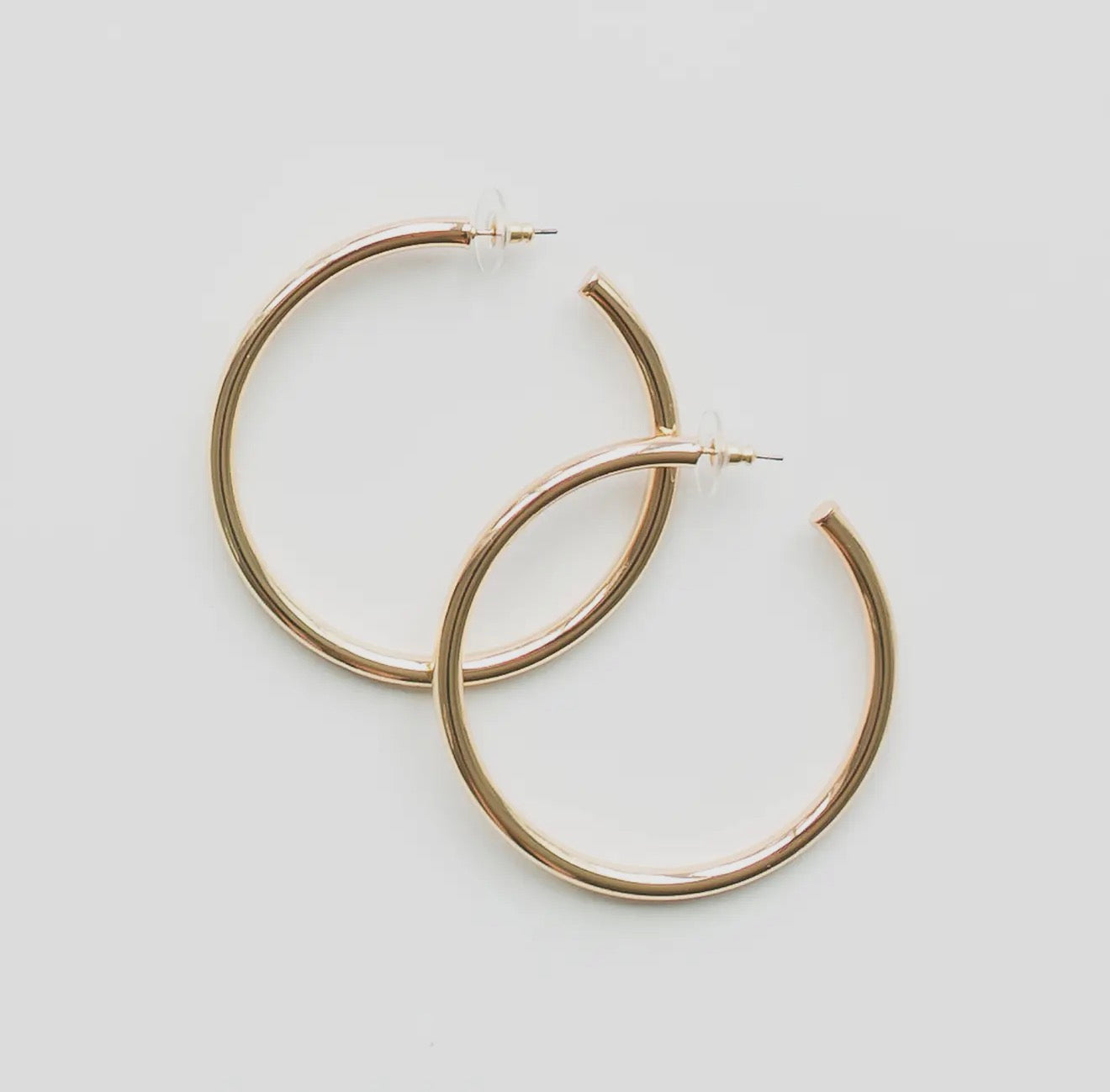 Salem Gold Hoop Earrings