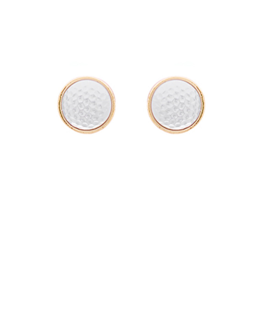 Pearl Golf Ball Studs
