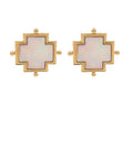 Cross Shape Shell Earrings