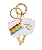 Pickleball Paddle Keychain