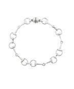 Linked Horseshoe Bracelet