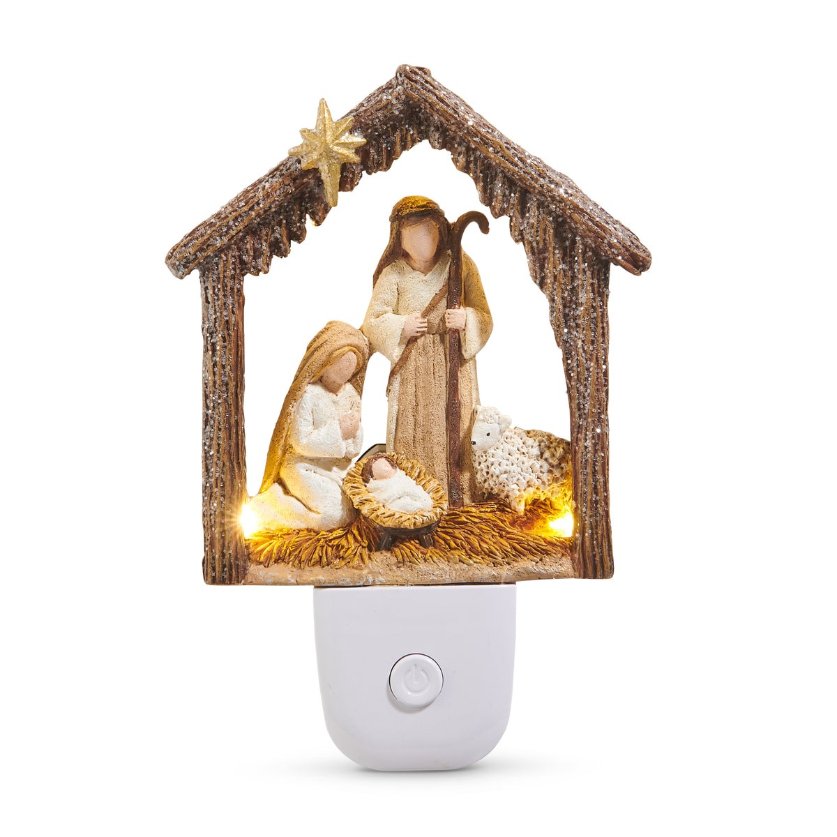 6" Holy Night Night Light