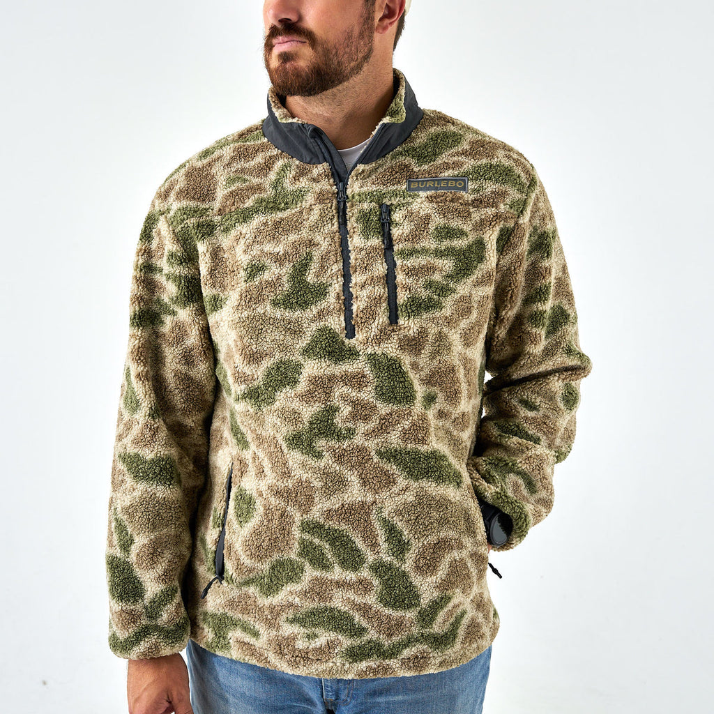 Burlebo Sherpa Quarter Zip