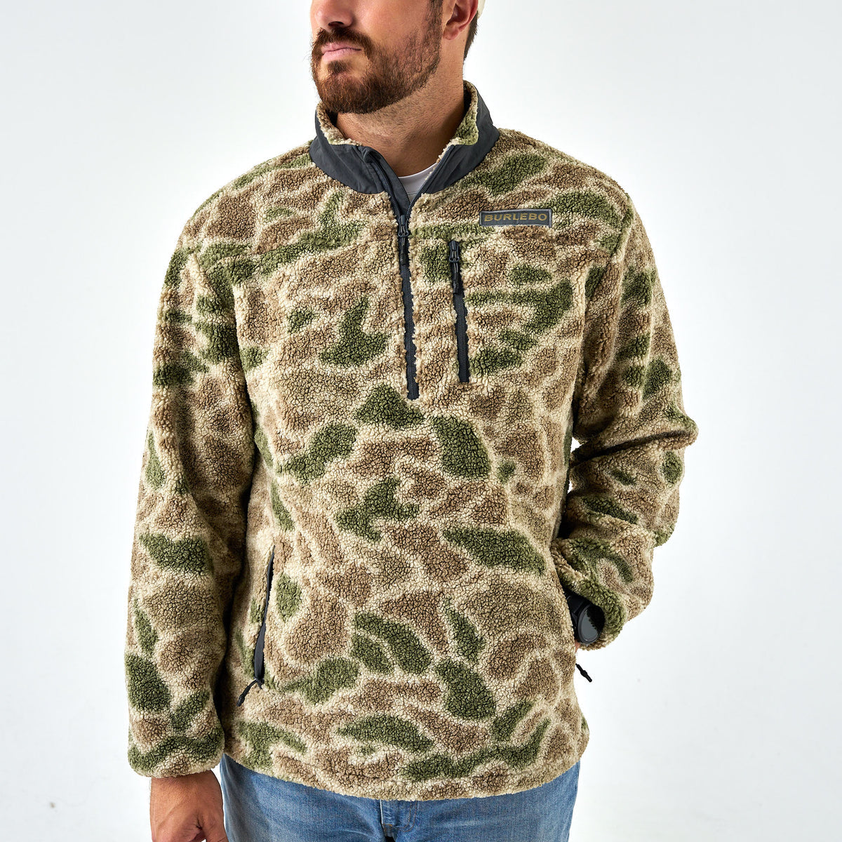 Burlebo Sherpa Quarter Zip