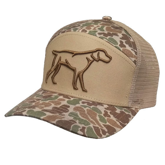 Field and Stone Youth 7 Panel 3D Puff Hat
