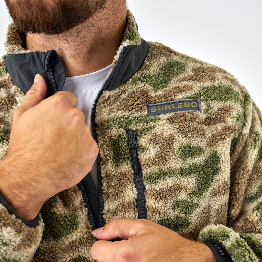 Burlebo Sherpa Quarter Zip