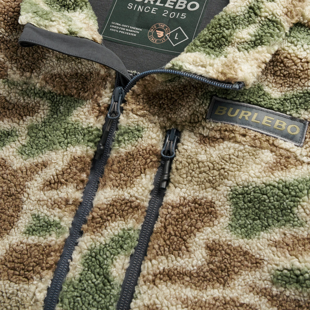 Burlebo Sherpa Quarter Zip
