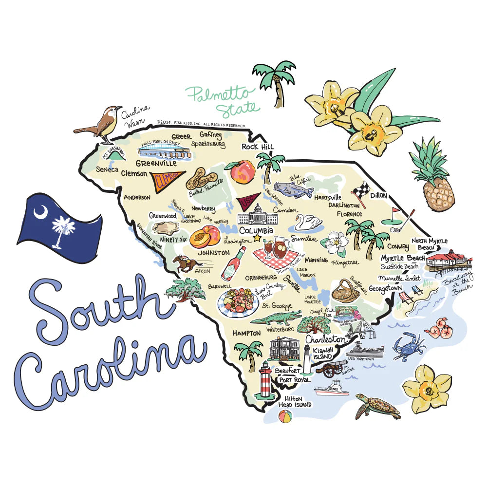 South Carolina Mega Mug 40oz