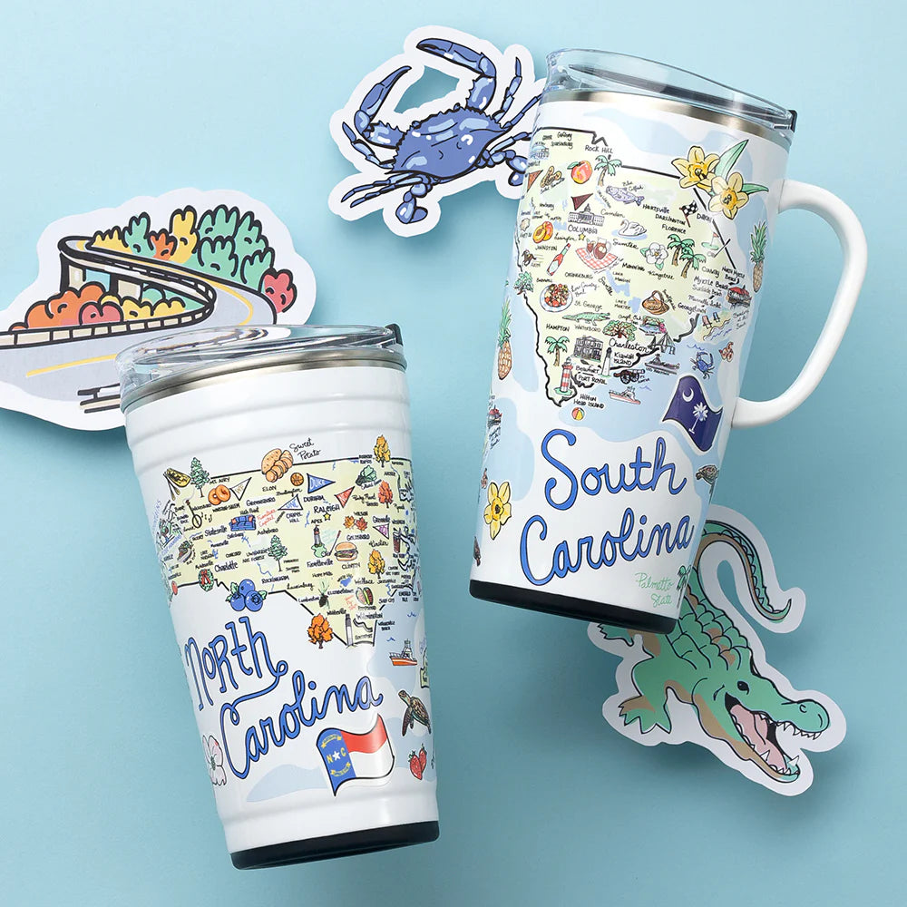 South Carolina Travel Mug 22oz