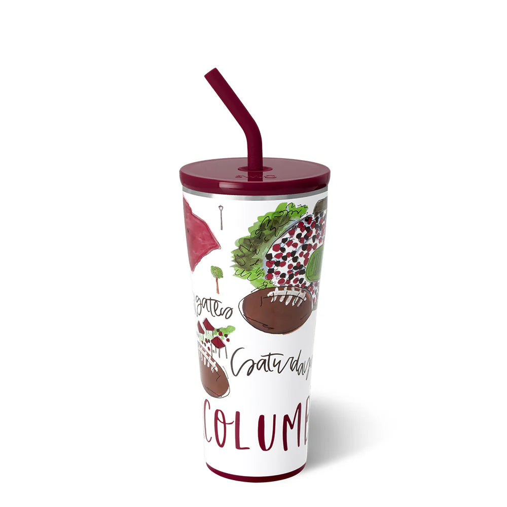 Saturdays in Straw Tumbler 32oz