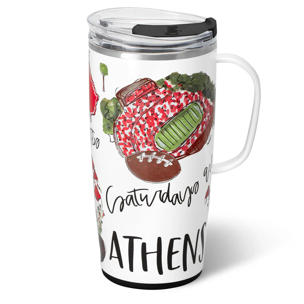 Saturdays in Travel Mug 22oz