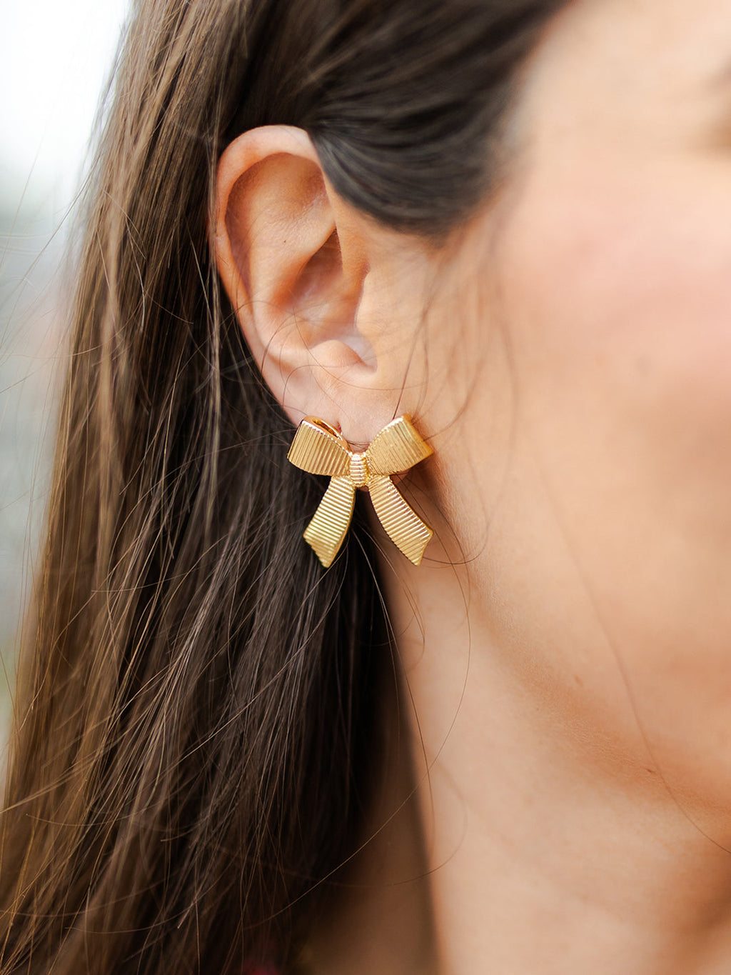 Corey Bow Earrings