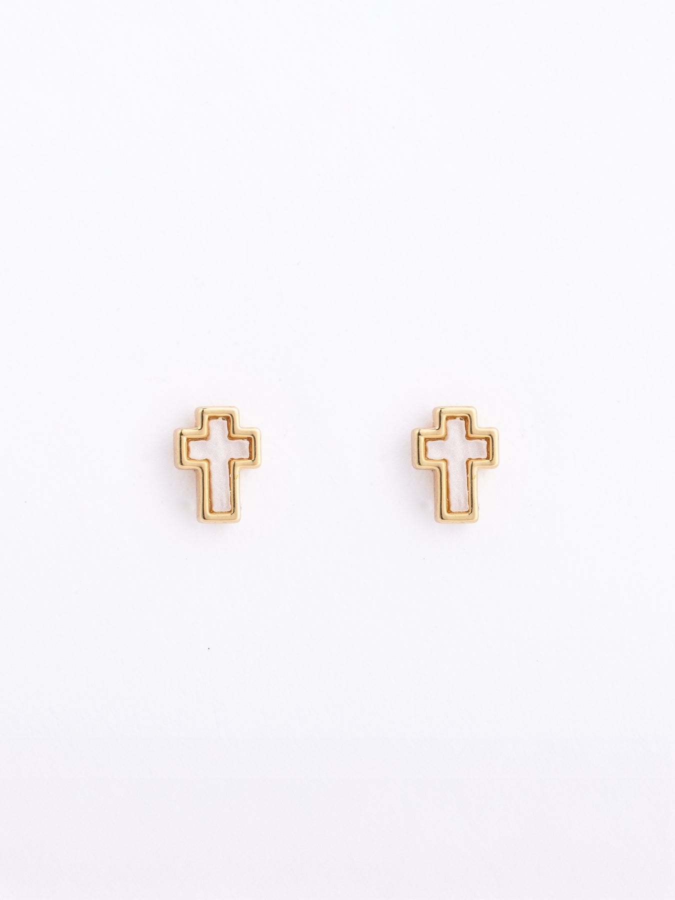 Luna Cross Earrings