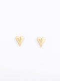 Angie Heart Stud Earrings
