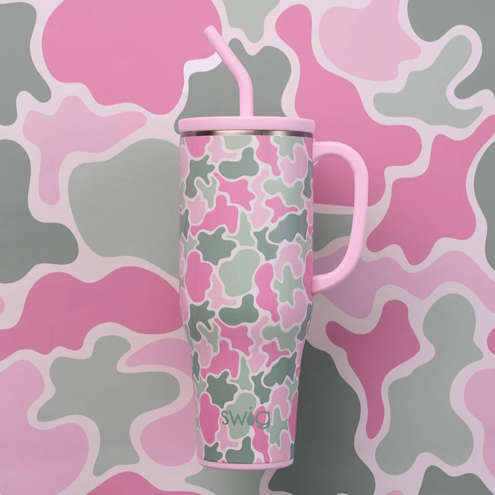 Blushing Camo Mega Mug