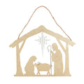 Tin Nativity Door Hanger