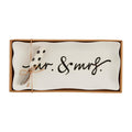 MR. AND MRS. HOSTESS TRAY SET