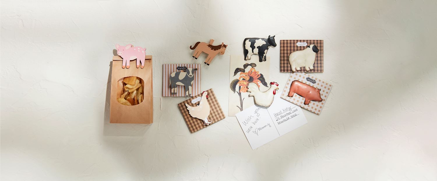 FARM ANIMAL FRIDGE MAGNETS