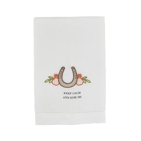 Horse Embroidery Towels