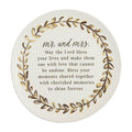 MR. AND MRS. BLESSINGS PLATE