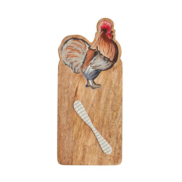 ENAMEL WOOD BOARD SET