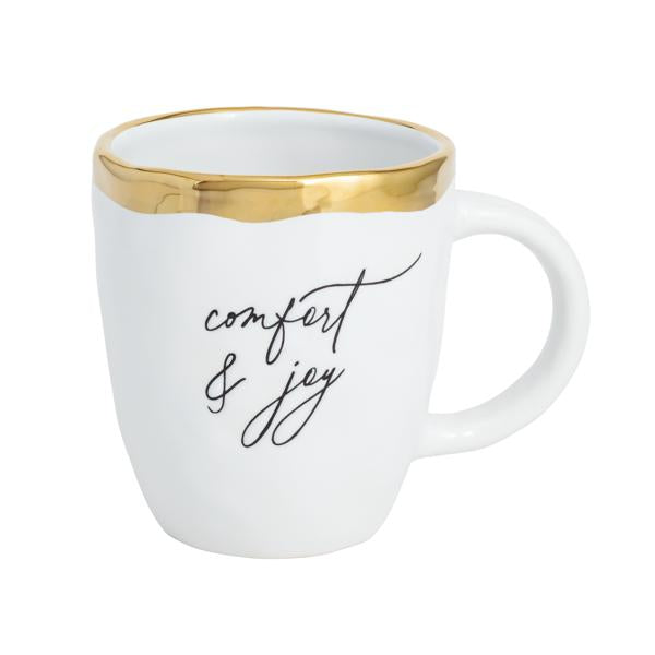 CHRISTMAS GOLD MUG