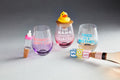 Wine Glass and Topper Set