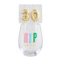 CANDLE WINE GLASS SET