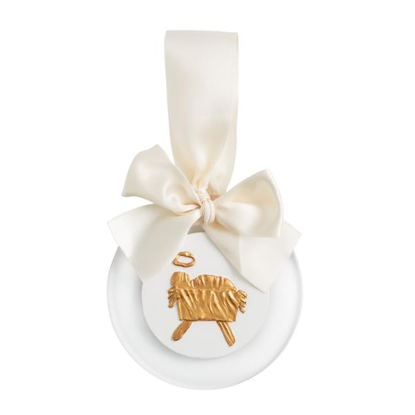 GOLD INTAGLIO ORNAMENT