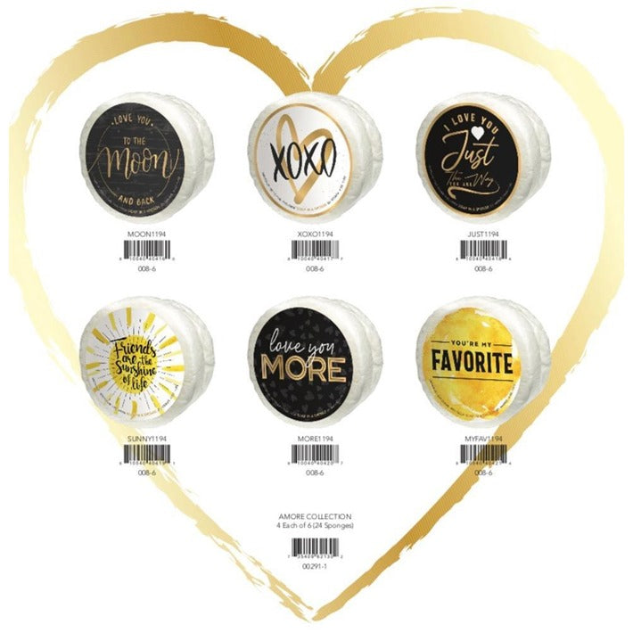 Caren Amore Sponge Collection