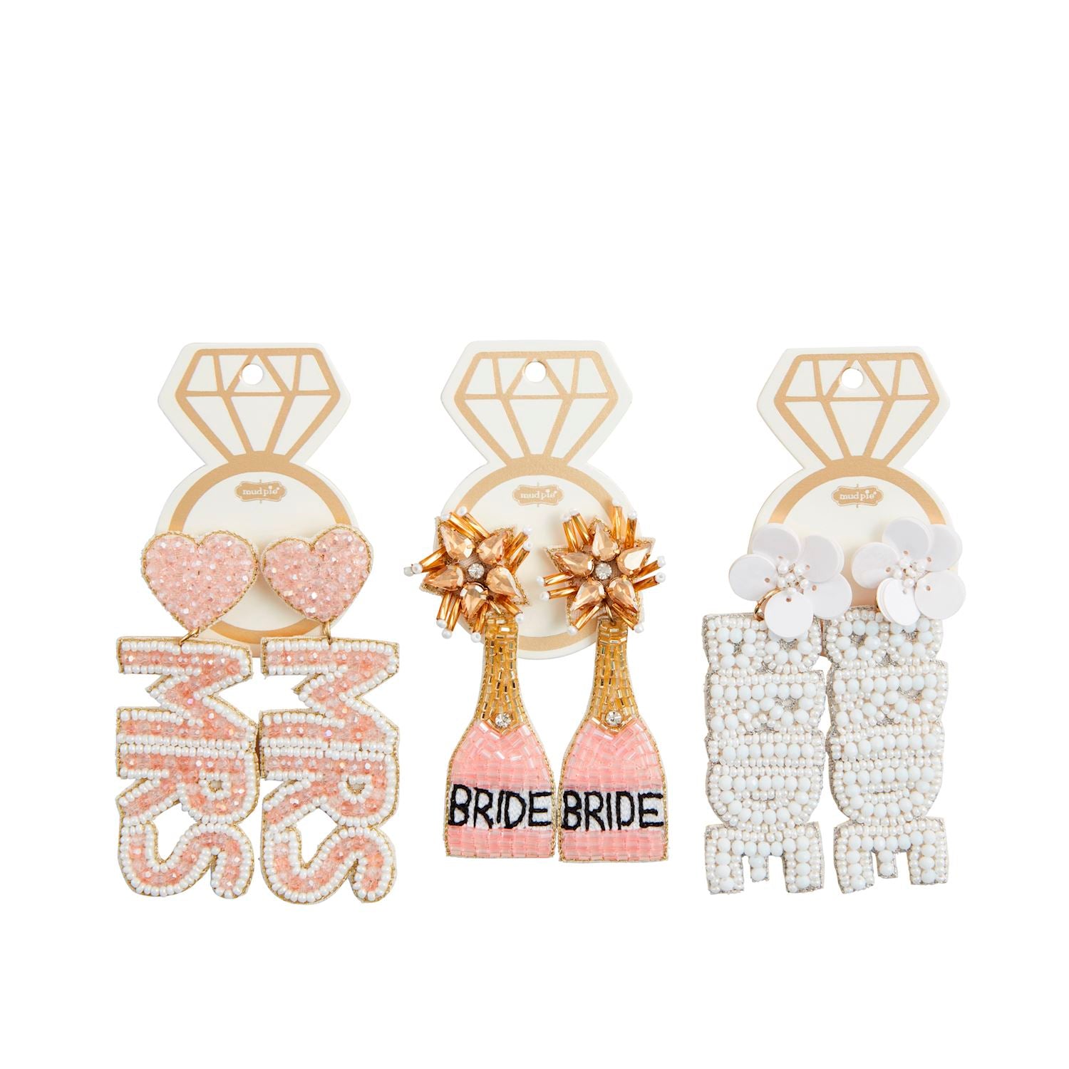Bride Beaded Earrings